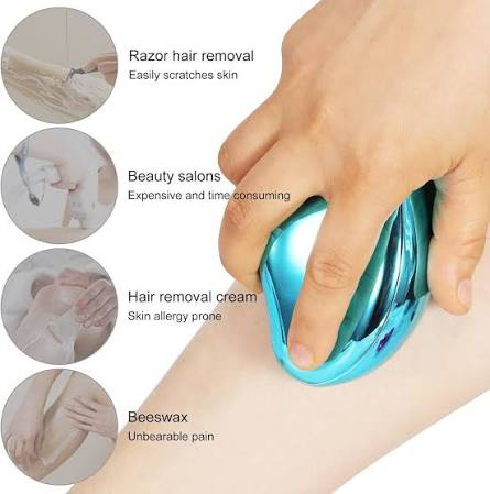 CrystalGlide™ Hair Remover – Pain-Free Hair Removal for Smooth Skin