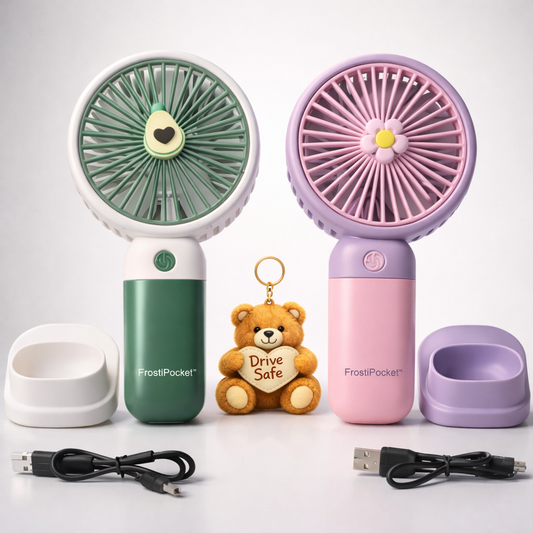 FrostiPocket™  Fan (Pack of 2)+ Free Teddy keychain🧸