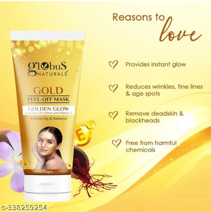 Gold Peel-Off Mask – Golden Glow in Minutes ✨
Apni skin ko dijiye instant golden glow aur deep cleansing ka power!